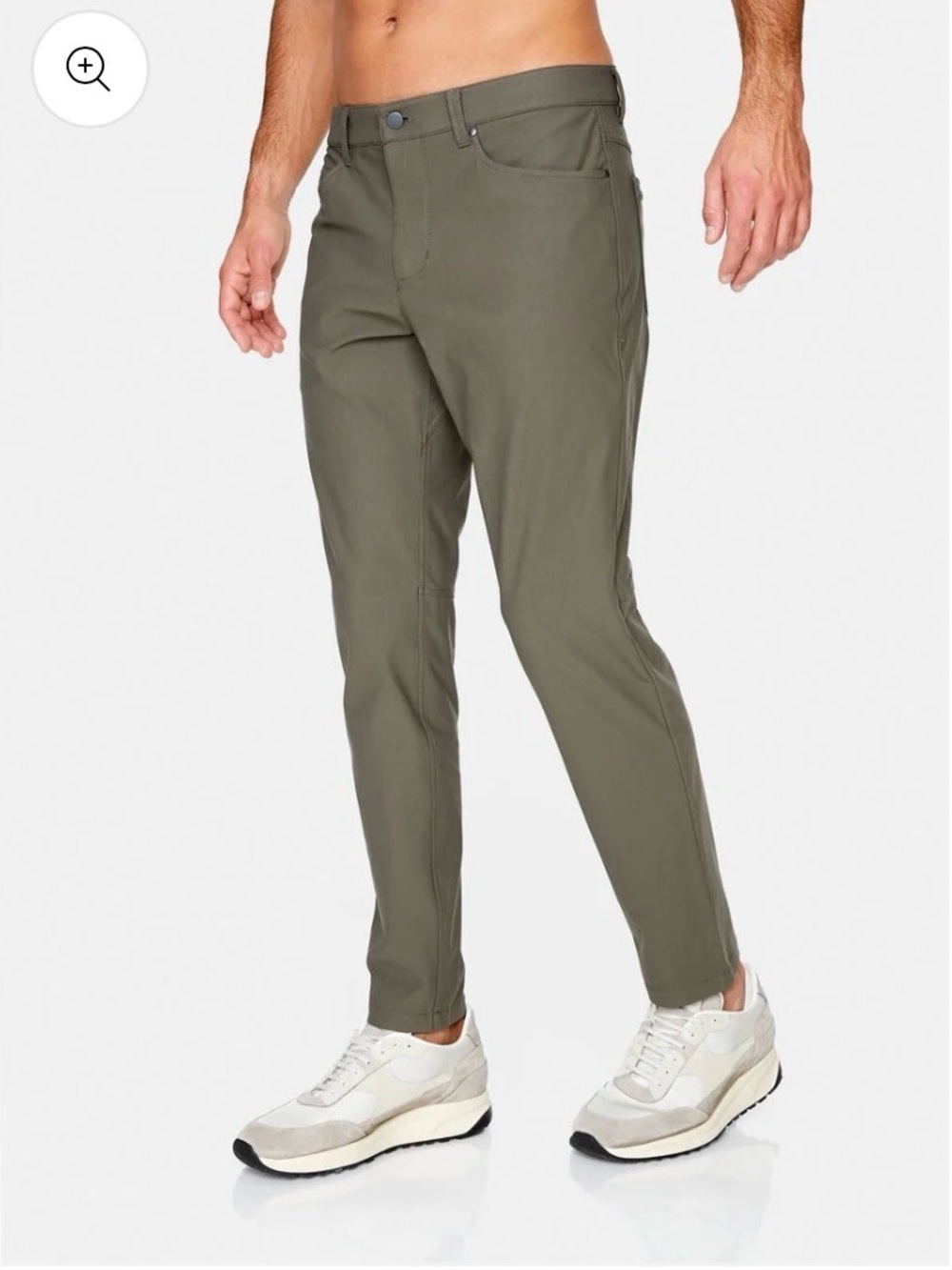 7 Diamonds Mens Infinity 7-Pocket Pants in Olive Size 38x30